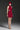 Red Floral Garden Lace Halter Mini Dress with Waist Cut-Out - IHF STUDIO