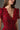 Red Floral Garden Short Sleeves A-Line Maxi Dress - IHF STUDIO