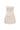 Silk Taffeta Strapless Beige Top with Crystal Bow Details - IHF STUDIO