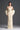 White Floral Garden Lace Square-Neck Column Dress With Large Back Bow - IHF STUDIO
