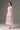 Light Purple Floral Garden Short Sleeves A-line Midi Dress