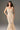 White Floral Garden Non-Sleeves Mermaid Midi Dress