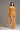Orange Floral Garden Lace Mini Dress with Bow Straps