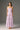 Light Purple Floral Garden Strapless A-Line Dress