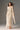 Ivory Floral Garden Lace Column Dress with Bow Straps