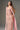 Pink Floral Garden Lace Column Dress with Bow Straps