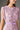 Light Purple Floral Garden Short Sleeves A-line Midi Dress