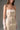 Beige Taffeta Column Maxi Dress with Crystal Embellishments