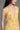 Yellow Botanical Floral Lace Dress with Deep V-Neck Dress and Lace-Cut Straps details