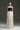 Square Crisscross Strapless A-Line Dress with White Silk Taffeta