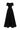 Black Floral Garden Lace Maxi A-line Dress With U-neck - IHF STUDIO