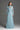 Light Blue Vine Floral Lace Long-Sleeve Maxi Dress With Heart Cutout, Balloon Drawstring - IHF STUDIO