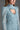 Light Blue Vine Floral Lace Long-Sleeve Maxi Dress With Heart Cutout, Balloon Drawstring - IHF STUDIO