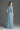Light Blue Vine Floral Lace Long-Sleeve Maxi Dress With Heart Cutout, Balloon Drawstring - IHF STUDIO