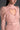 Light Pink Vine Floral Lace Long-Sleeve Mini Dress With Heart Cutout, Balloon Drawstring - IHF STUDIO