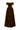 Brown Velvet Maxi Dress With Ruffle Details And Heart-Shaped Embellishment - IHF STUDIO