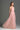 Light Pink Tiny Floral Mesh Lace Bustier Maxi A-Line Dress With Draped Tulle Details - IHF STUDIO
