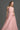 Light Pink Tiny Floral Mesh Lace One-Shoulder A-Line Dress With Draped Tulle Details - IHF STUDIO