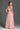 Light Pink Tiny Floral Mesh Lace One-Shoulder A-Line Dress With Draped Tulle Details - IHF STUDIO