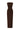 Brown Lyon Velvet Midi Column Dress With Heart-Shaped Neck And Crystal Embellishment - IHF STUDIO