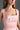 Light Pink Silk Taffeta Midi Column Dress With Square Neck And Mini Bow Detail - IHF STUDIO