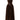 Brown Lyon Velvet A-Line Midi Dress With Branch & Flower Embellishments - IHF STUDIO