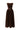 Brown Lyon Velvet A-Line Midi Dress With Branch & Flower Embellishments - IHF STUDIO