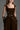 Brown Lyon Velvet A-Line Midi Dress With Branch & Flower Embellishments - IHF STUDIO