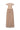 Beige Vine Guipure Lace Off-Shoulder A-Line Dress With Horizontal Train - IHF STUDIO
