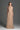 Beige Vine Guipure Lace A-Line Dress With Ruffle Collar - IHF STUDIO