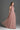 Light Pink Vine Guipure Lace A-Line Dress With Ruffle Collar - IHF STUDIO