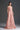 Light Pink Floral Garden Lace Square-Neck A-Line Dress With Velvet Waist Belt - IHF STUDIO