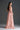 Light Pink Floral Garden Lace Square-Neck A-Line Dress With Velvet Waist Belt - IHF STUDIO