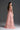 Light Pink Floral Garden Lace Off-Shoulder A-Line Dress With Silk Waist Belt - IHF STUDIO
