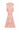 Light Pink Floral Garden Lace Off-Shoulder Mermaid Dress With Silk Waist Belt - IHF STUDIO