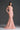 Light Pink Floral Garden Lace Off-Shoulder Mermaid Dress With Silk Waist Belt - IHF STUDIO