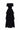 Black Floral Garden Lace Maxi A-line Dress With 3-tiered U-Neck