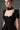 Black Floral Garden Lace Maxi A-line Dress With 3-tiered U-Neck