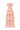 Light Pink Floral Garden Lace Maxi A-line Dress With 3-tiered U-Neck