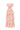 Light Pink Floral Garden Lace Maxi A-line Dress With 3-tiered U-Neck