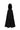 Black Floral Garden Lace Maxi A-line Dress with Halter neck and Waist Cut-Out back