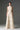 Ivory Floral Garden Lace Maxi A-line Dress with Halter neck and Waist Cut-Out back