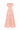 Light Pink Floral Garden Lace Maxi A-line Dress With U-neck