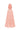 Light Pink Floral Garden Lace Maxi A-line Dress with Halter neck and Waist Cut-Out back