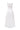 Ivory Silk Taffeta Trapeze Midi Mullet A-line Dress With Crystals Embellishment
