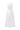 Ivory Silk Taffeta Trapeze Midi Mullet A-line Dress With Crystals Embellishment