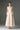 Ivory Silk Taffeta Trapeze Midi Mullet A-line Dress With Crystals Embellishment