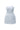 Taffeta Strapless Blue-Grey Mini Dress with Crystal Bow Details