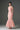 Light Pink Floral Garden Lace Off-Shoulder Midi-Mermaid Dress
