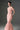 Light Pink Floral Garden Lace Off-Shoulder Midi-Mermaid Dress